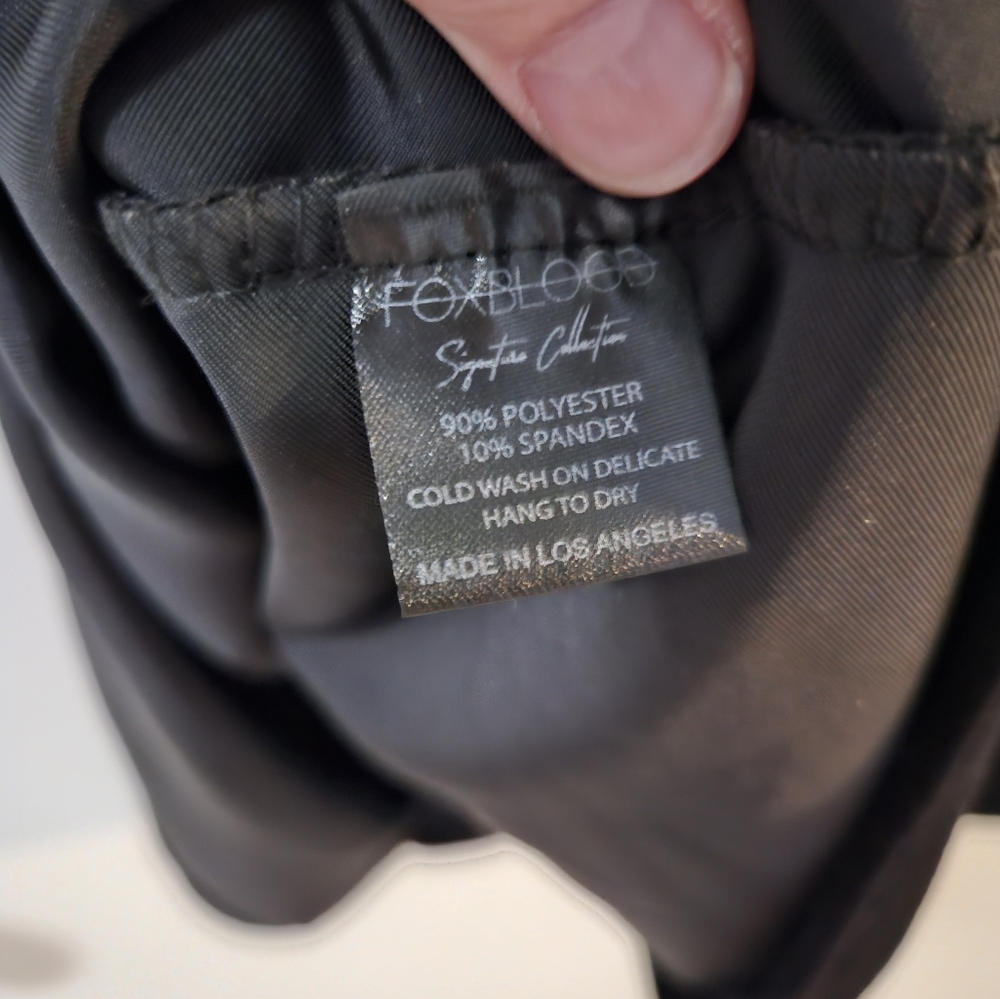 Foxblood Black formal mini dress XL - Picture 6 of 6